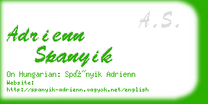 adrienn spanyik business card